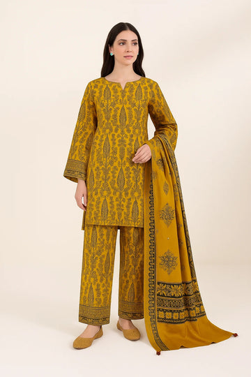 Daily wear printed lawn suit unstitched 3pcs summer collection