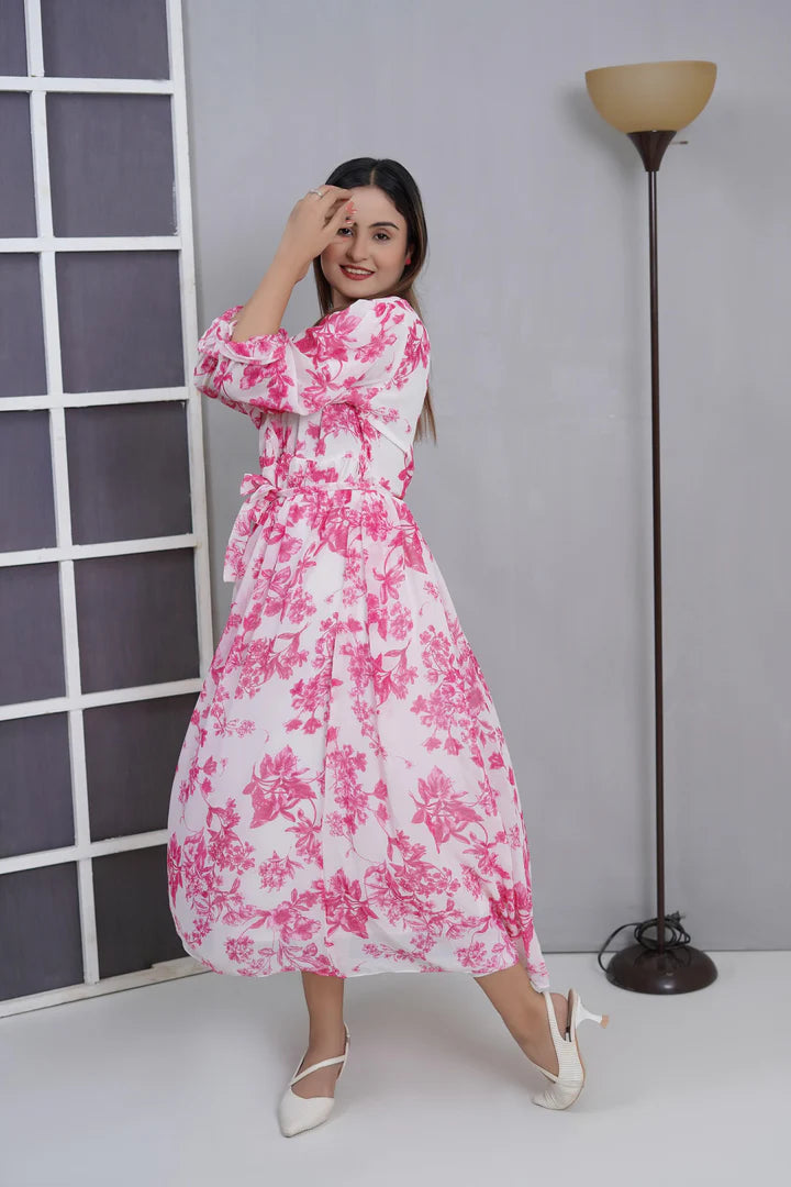 flora   – Premium Cape Style Frock