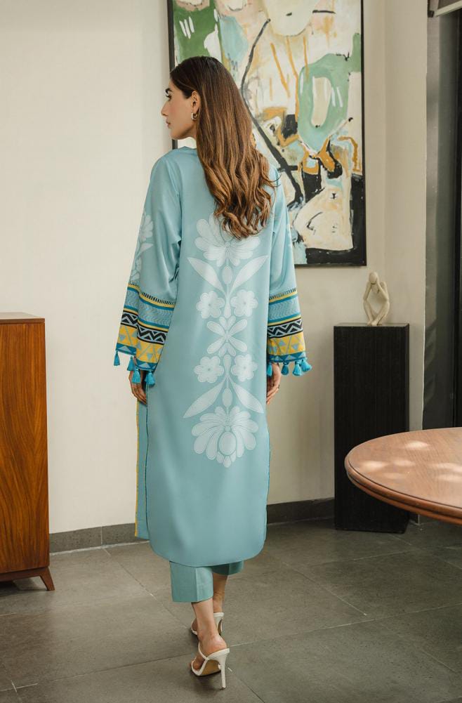 Elegance in Aab-e-Bahar –Aqua 3- piece